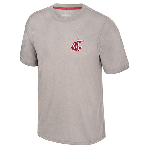 Colosseum Mens Washington State Gray Sandwich Shop Tee
