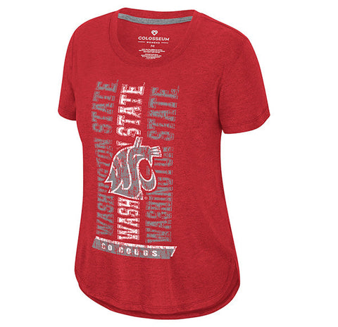 Colosseum Womens Washington State Goes Together Short Sleeve