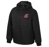 Colosseum Washington State University Black Scuba Hooded Jacket