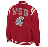 Colosseum Mens Crimson Shane Sateen Bomber