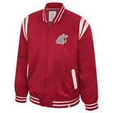 Colosseum Mens Crimson Shane Sateen Bomber