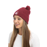 ZooZatZ Washington State University Crimson Knit Beanie