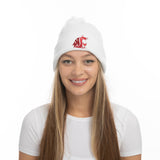 ZooZatZ Washington State University White Knit Beanie