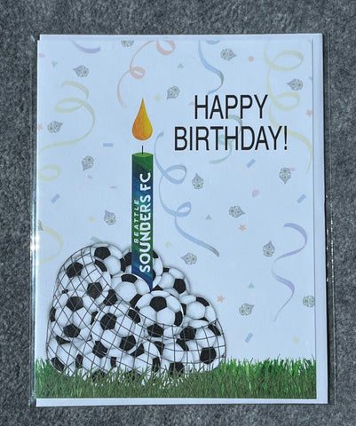 Seattle Sounders Happy Birthday Card