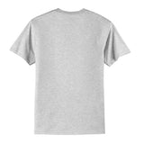 Light Gray Short Sleeved T-Shirt Embroidered Logo