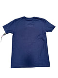 Seattle Seahawks Youth Navy T-Shirt W/ Gold Outlined Logo