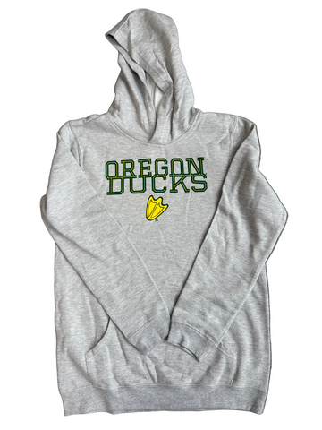 Genuine Stuff University of Oregon Youth Gray Hoodie