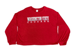 Concepts Washington State Telepath Ladys French Terry Cloth Longsleeve
