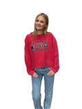 Concepts Eastern Washington University Ladies Burnout Wash Longsleeve