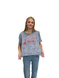 Concept Washington State Ladies Gray Breakwater Short Sleeve