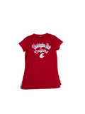 Washington State University Ladies Crimson Script Tee