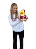 Foco Washington State 10" Plush Santa Duck