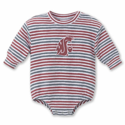 ZooZatz Infant WSU Fleece Bubble Onesie
