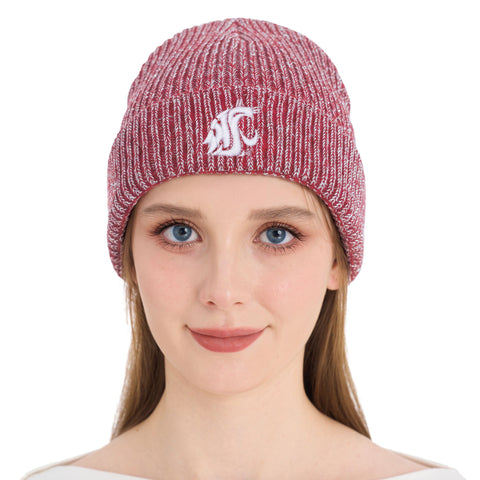 ZooZatz Crimson and Gray Logo Beanie