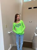 Youth Neon Green Seattle Seahawks Long Sleeve