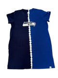 Seattle Seahawks Two-Toned T-Shirt Dress