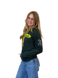 Oregon Ducks Womens Sweatshirt 1876 Embellished