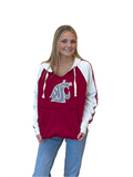 Colosseum Womens Washington State French Nightmare Fleece