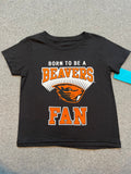 Oregon State "Born to be a beavers fan" Toddler T-shirt