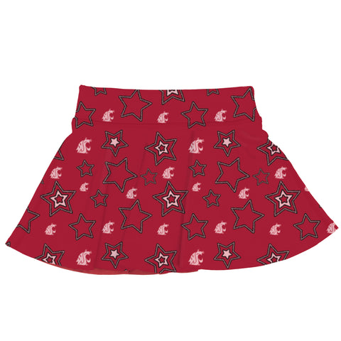 ZooZatz Youth Stars and Logo Flowy Skort