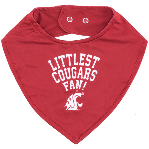Littlest Cougar Fan Baby Bib
