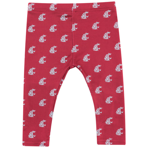 Zoozatz Infant WSU Logo Leggings