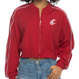 Zoozatz Washington State Crimson Track Jacket