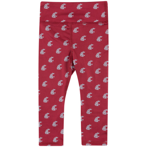 Zoozatz Toddler WSU Logo Leggings