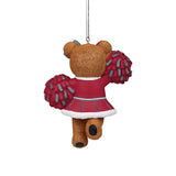 Foco Washington State Resin Cheerleader Bear Ornament