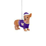 Foco University of Washington Corgi Ornament