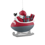Foco Washington State Football Sleigh Ornament