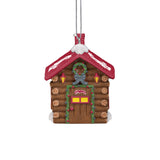 Foco Washington State Resin Log Cabin Ornament