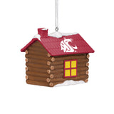 Foco Washington State Resin Log Cabin Ornament