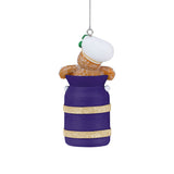 Foco University of Washington Gingerbread man in Cookie Jar Ornament