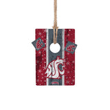 Foco Washington State Wood Cornhole Ornament