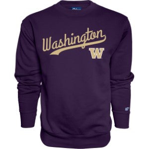 University of Washington Purple Game Day Crewneck Fleece