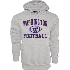 University of Washington Men's Gray Football Hoodie