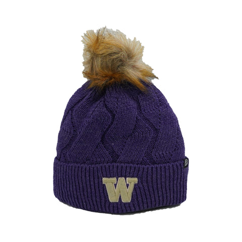 Zephyr University of Washington Purple Knit Beanie