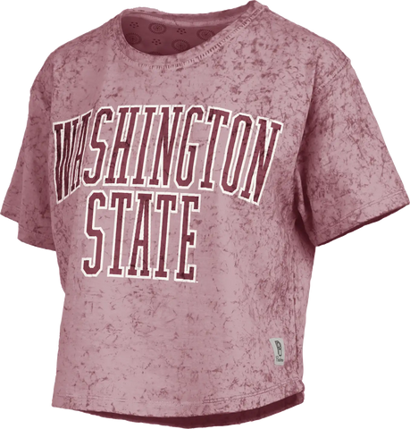 Pressbox Washington State Southlawn Sun Wash Short Sleeve Tee