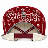 Wrangler Wazzu Cream and Crimson Snapback Hat