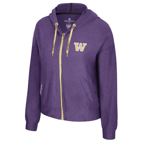Colosseum University of Washington Womens Julien Full Zip