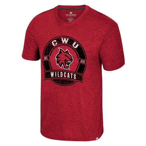 Colosseum Central Washington University Mens Frank Short Sleeve