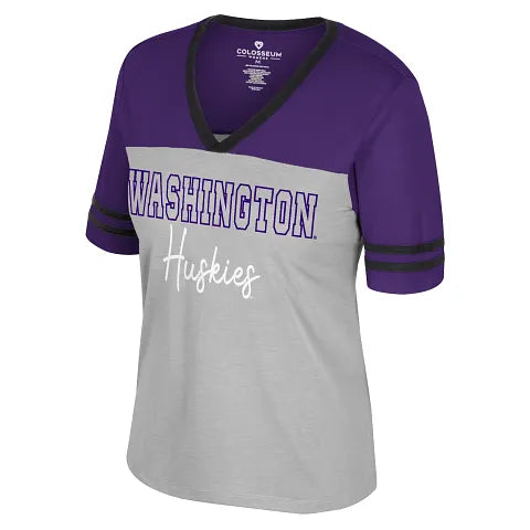 Colosseum University of Washington Womens Second Choice Short Sleeve