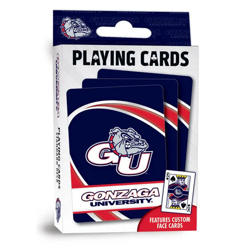 Masterpiece Puzzles Gonzaga Bulldog Playing Cards