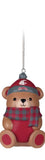 WSU Cougars Cozy Bear Ornament