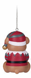 FOCO Washington state festive bear ornament