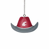 FOCO 2026 WSU Cougars Cowboy Hat Ornament