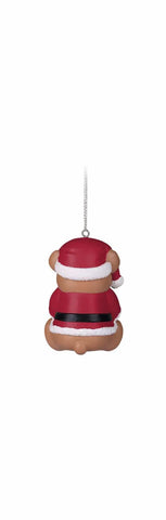 WSU Cougars Santa Bear Ornament