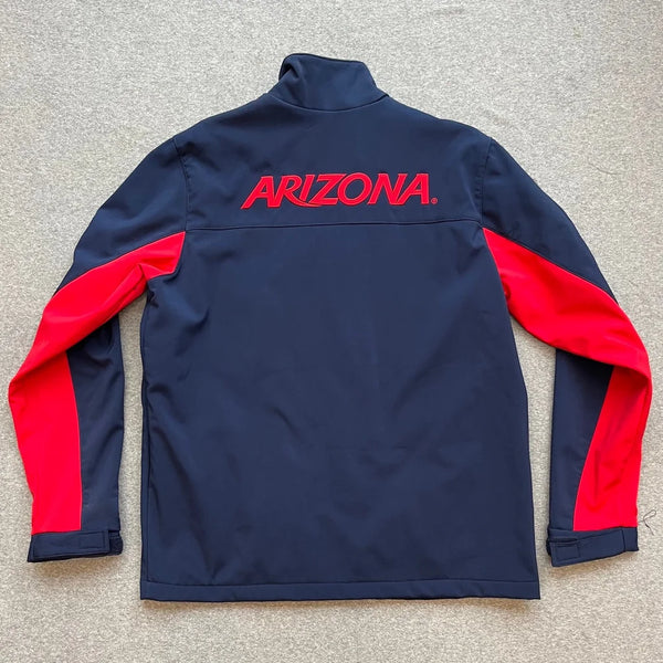 NAVY UNIVERSITY OF ARIZONA SOFTSHELL JACKET – Cougarwear