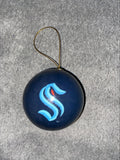 Kraken Logo Ball Ornaments